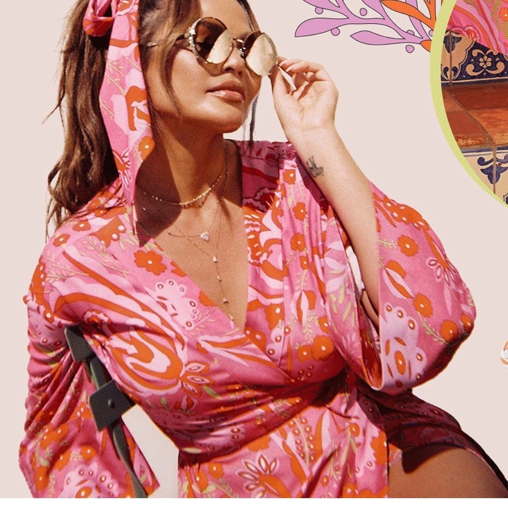 Cravings - The Dolcezza Wrap Robe in Rosa - Picture 4 of 12